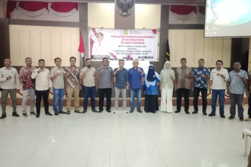Rada : Optimalkan Percepatan Pembentukan Koperasi Desa Merah Putih pada 82 Desa di Kabupaten Buru.